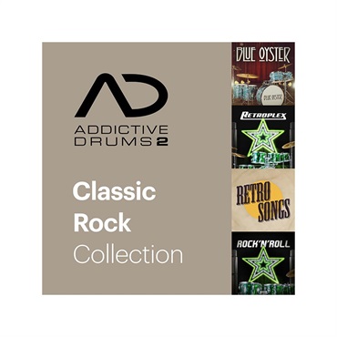 【AD2タイムセール！】Addictive Drums 2: Classic Rock Collection(代引不可)(オンライン納品)