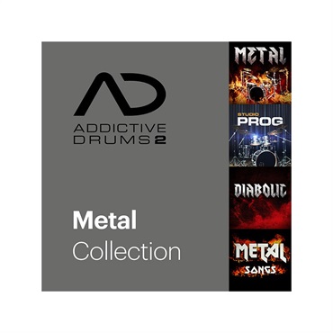 Addictive Drums 2: Metal Collection  (代引不可)(オンライン納品)