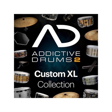 Addictive Drums 2: Custom XL Collection  (代引不可)(オンライン納品)