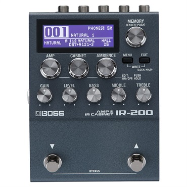 IR-200 [AMP & IR CABINET]（アイアール アンプシミュレーター ボス）