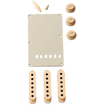 【夏のボーナスセール】 STRATOCASTER(R) ACCESSORY KITS (AGED WHITE) (#0991368000)