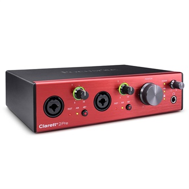 Clarett+ 2Pre USB(最大10in/4out・USBオーディオインターフェイス)(フォーカスライト)