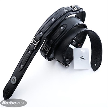 Square L (Black Leather & Silver Parts) [LM72BSL]