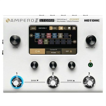 Ampero II Stomp（ホットトーン）マルチエフェクター　アンペロ