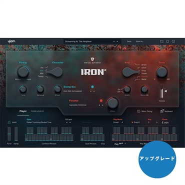 Virtual Guitarist IRON 2 upgrade from IRON (ユージャム)(ヴァーチャルギタリスト)(アップグレード版)(オンライン納品)(2時間以内に納品)