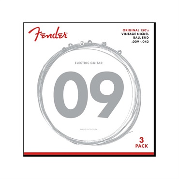 Fender USA 【夏先取り大特価セール】150L NICKEL BALL 9-42 3 PACK [0730150309]