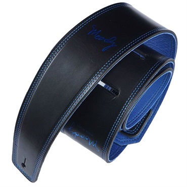 Leather-Leather 2.5inch Standard Tail [Black-Blue]