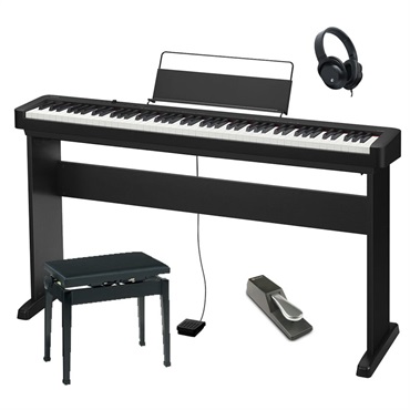 CDP-S160＋専用スタンド＋ダンパーペダル＋高低自在イスセット【ヘッドホン付】(電子ピアノ)