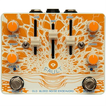Fault V2 [Overdrive + Distortion]（OBNE）オーバードライブ/ディストーション