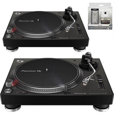 PLX-500-K TWIN SET 【ご購入特典:NAGAOKA製レコードクリーニングキットプレゼント】