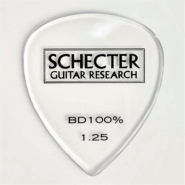 SCHECTER 100％土に還るギターピック ZERO PICK SPT-EZ10CL (TEARDROP/1.25mm)