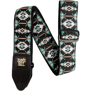 【夏のボーナスセール】 Southwestern Turquoise Jacquard Strap [#P05325]