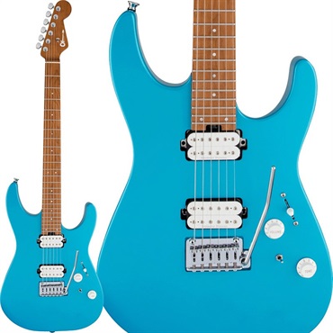 Pro-Mod Series Dinky DK24 HH 2PT CM (Matte Blue Frost)