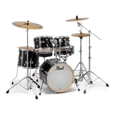 Pearl EXX785/CN #31 [EXPORT ジュニアサイズドラムセット / Jet Black]【シンバル＆ハードウェア＆スティック付属】