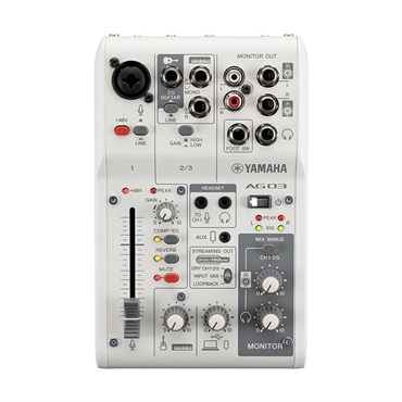 AG03MK2 W(ヤマハ)(USBミキサー)(配信用インターフェース)