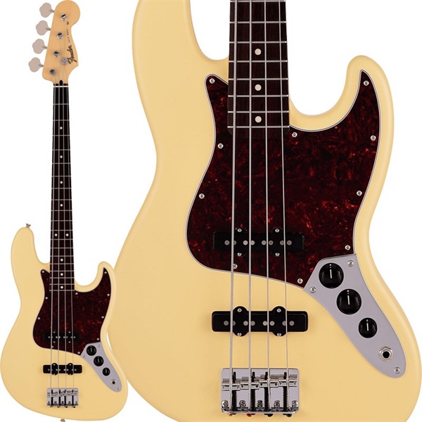 【入荷待ち、ご予約受付中】 Junior Collection Jazz Bass (Satin Vintage White/Rosewood)の商品画像