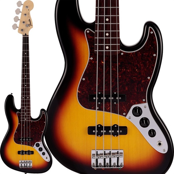 【入荷待ち、ご予約受付中】 Junior Collection Jazz Bass (3-Color Sunburst/Rosewood)の商品画像