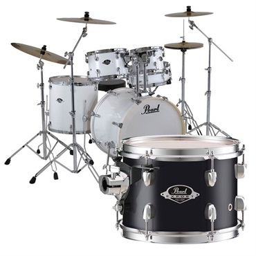 EXX725S/C-2CSNN #31 [EXPORT スタンダードサイズドラムセット (2クラッシュシンバル仕様) / Jet Black]【シンバル＆ハードウェア＆スティック付属】