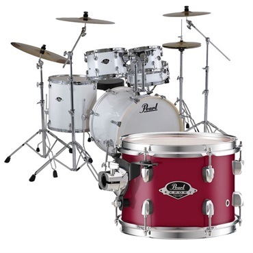 EXX725S/C-2CSNN #760 [EXPORT スタンダードサイズドラムセット (2クラッシュシンバル仕様) / Burgundy]【シンバル＆ハードウェア＆スティック付属】