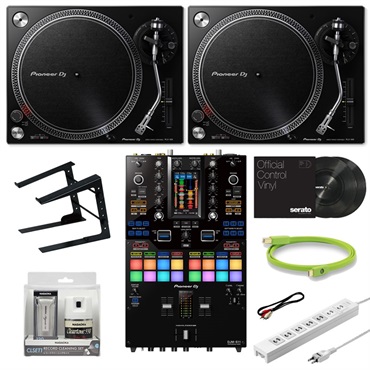 PLX-500-K + DJM-S11 スクラッチDJ入門10点セット 【無償ダウンロード版Serato DJ Pro & rekordbox対応】