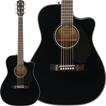 【夏のボーナスセール】Fender CC-60SCE CONCERT (BLK) フェンダー
