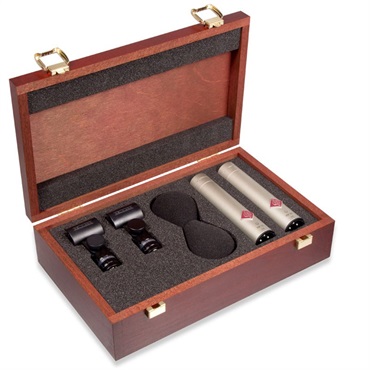 NEUMANN KM185 Stereo Set (超単一指向性)(ニッケル)(国内正規品・3年保証)(ノイマン)(コンデンサーマイク)