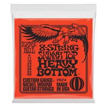 Skinny Top Heavy Bottom Slinky 8-Strings Electric Guitar Strings #2624