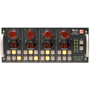 4081 Quad Mic Preamp (エーエムエスニーヴ)(4chマイクプリアンプ)