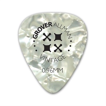 Vintage Celluloid Pro Picks 0.96mm [White]