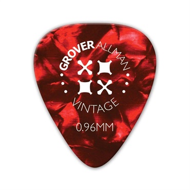 Vintage Celluloid Pro Picks 0.96mm [Red]