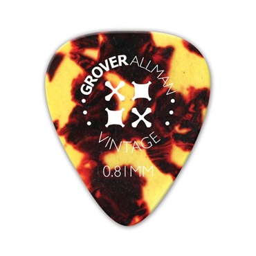 Vintage Celluloid Pro Picks 0.81mm [Tortoiseshell]