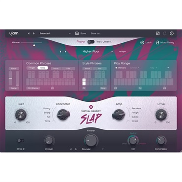 Virtual Bassist SLAP(ユージャム)(ヴァーチャルベーシスト)(オンライン納品)(2時間以内に納品)