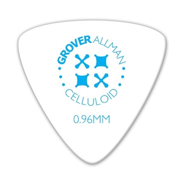 Celluloid Large Triangle Pro Picks 0.96mm [White]