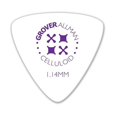 Celluloid Large Triangle Pro Picks 1.14mm [White]