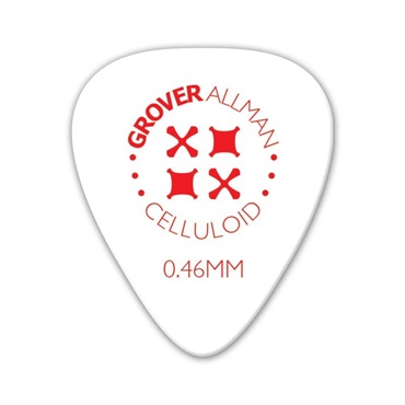 Celluloid Standard Pro Picks 0.46mm [White]