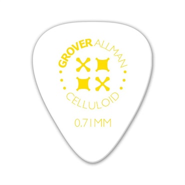 Celluloid Standard Pro Picks 0.71mm [White]