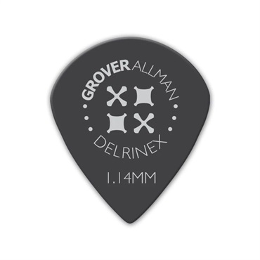 Delrinex Jazz XL Pro Picks 1.14mm [Black]