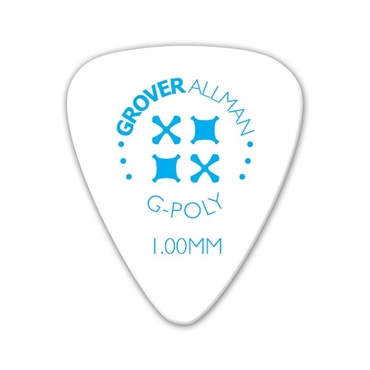 G-Poly(TM) ISO Shape Pro Picks 1.00mm(White)