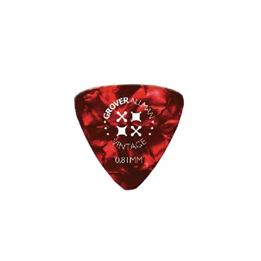 Vintage Celluloid Large Triangle 0.81mm (RED)