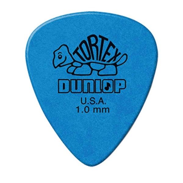 418R Tortex Standard Picks 1.00mm (Blue)の商品画像