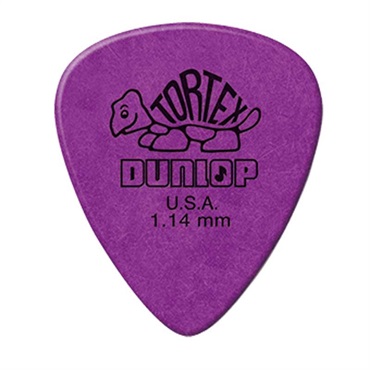 418R Tortex Standard Picks 1.14mm (Purple)