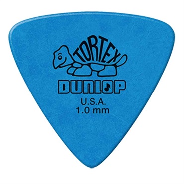 431R Tortex Triangle Picks 1.00mm (Blue)