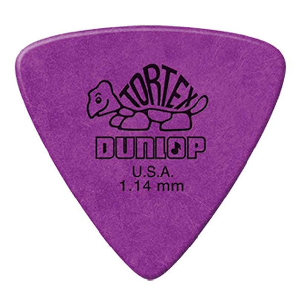 431R Tortex Triangle Picks 1.14mm (Purple)の商品画像