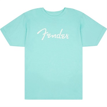 Fender 【夏先取り大特価セール】FENDER SPAGHETTI LOGO T-SHIRT DAPHNE BLUE（XLサイズ）