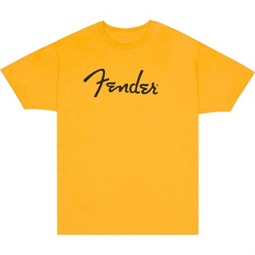 FENDER SPAGHETTI LOGO T-SHIRT BUTTERSCOTCH BLONDE（Lサイズ）