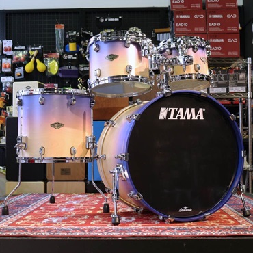 TAMA Starclassic Walnut/Birch 4pc Drum Kit - Satin Purple Atmosphere Fade [WBS42S-SAF]【お取り寄せ商品】