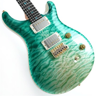 P.R.S. Private Stock Brazilian #9831 Custom24 Quilt Top Bahama Blue Dragon's Breath