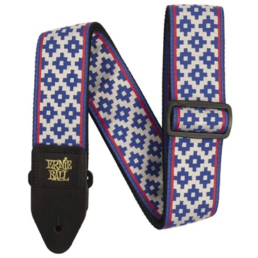 ERNIE BALL 【夏のボーナスセール】 Blue Crux Jacquard Strap [#P05336]