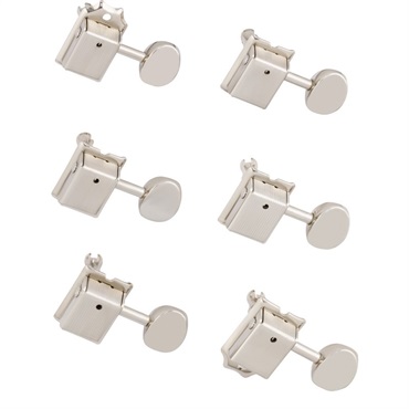 Fender USA Vintage-Style Strat/Tele Tuners， Nickel（#0047912049）