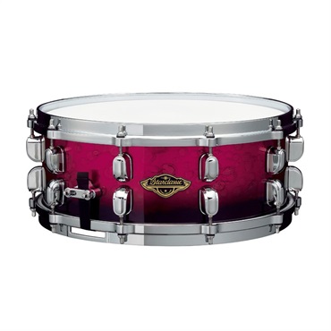 WBSS55-MDR [Starclassic Walnut/Birch Snare Drum 14''×5.5'' - Molten Dark Raspberry Fade]